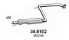 OPEL 5852166 Middle Silencer